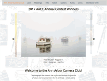 Tablet Screenshot of annarborcameraclub.org